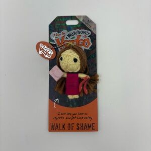 Watchover Voodoo “Walk Of Shame“ Doll Keychain Collectible New “No Regrets “